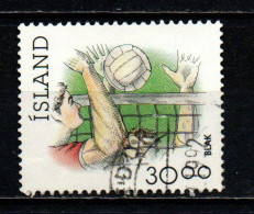 ISLANDA - 1992 - SPORT: PALLAVOLO - USATO - Used Stamps