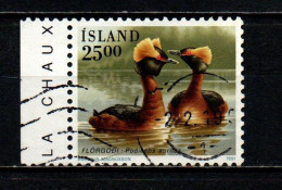 ISLANDA - 1991 - FAUNA LOCALE: PODICEPS AURITUS - USATO - Gebruikt