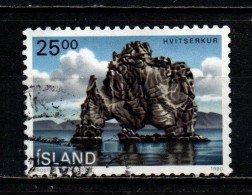 ISLANDA - 1990 - FORMAZIONE ROCCIOSA: LOMAGNUPUR - USATO - Used Stamps