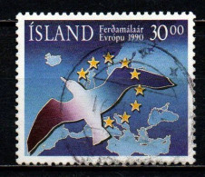 ISLANDA - 1990 - ANNO EUROPEO DEL TURISMO - USATO - Used Stamps