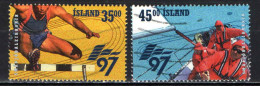 ISLANDA - 1997 - GIOCHI DEI PICCOLI STATI EUROPEI IN ISLANDA - USATI - Used Stamps
