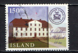 ISLANDA - 1996 - 150° ANNIVERSARIO DEL LICEO DI REYKJAVIK - USATO - Oblitérés