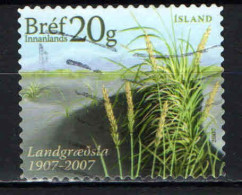 ISLANDA - 2007 - CONSERVAZIONE DEL SUOLO - USATO - Oblitérés