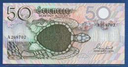 SEYCHELLES - P.25 – 50 RUPEES 1979 UNC, S/n A268702 - Seychelles
