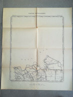Topografische En Militaire Kaart - Stafkaart Sint-Margriete 1923 (revisions Sur Le Terrain 1884 Et 1911) - Cartes Topographiques