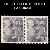 DEFECTO REPORTE.Cid Franco1949-53.1p.Blq2.NMNH Edifil.1056 - Abarten & Kuriositäten