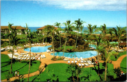 Hawaii Kauai Beach Outrigger Hotel Swimming Pool - Kauai