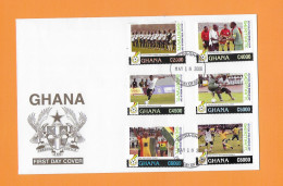 GHANA 2006 - FDC "FIFA-Fußball-WM In Deutschland - GHANA: Nationalmannschaft" - 2006 – Germany