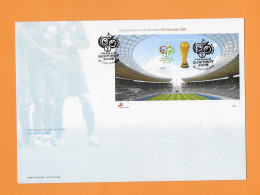 PORTUGAL 2006 - FDC / Block "Teilnahme An FIFA-Fußball-WM 2006 In Deutschland" - 2006 – Germany