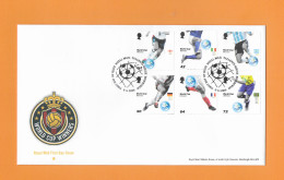 GROSSBRITANNIEN UK # 2006 - FDC / Serie "Teilnahme An FIFA-Fußball-WM 2006 In Deutschland" # Football Soccer World Cup - 2006 – Germany