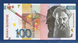 SLOVENIA - P.28 – 100 Tolarjev 2004 UNC, S/n CC549826 "EU Entry" Commemorative Issue - Slovenië