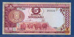 SOMALIA - P.21 – 5 SHILIN 1978  UNC-, S/n T003 250020 - Somalia