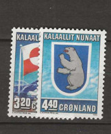 1989 MNH Greenland, Mi 195-96  Postfris** - Nuevos