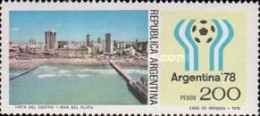 ARGENTINA -  Año 1978 Fútbol. Campeonato Mundial. Argentina'78. Sedes. Mar Del Plata * MNH - Nuevos