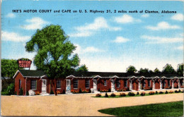 Alabama Clanton Ike's Motor Court And Cafe 1952 - Otros & Sin Clasificación