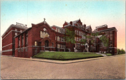 Ohio Columbus Mount Carmel Hospital Handcolored Albertype - Columbus