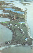 1972 Postcard -  -Aerial View Of Tuktoyatuk,  NWT   From Series 1YN-1 Used - 1953-.... Reign Of Elizabeth II