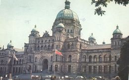 1972 Postcard -  -Parliament Buildings, Victoria BC     From Series 3BC-1 Used - 1953-.... Regno Di Elizabeth II