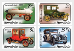 Romania 2023 The History Of The Automobile Stamps 4v MNH - Unused Stamps