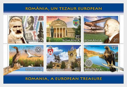 Romania 2023 Romania - A European Treasure Stamp MS/Block MNH - Unused Stamps