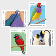 Romania 2023 International Bird Day Stamps 4v MNH - Unused Stamps