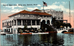 Michigan Detroit Belle Isle Detroit Boat Club 1916 - Detroit