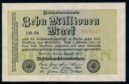 P106a Ro105a DEU-118g. 10 Million Mark 1923 UNC / NEUF - 10 Miljoen Mark