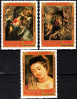 NIGER 1982 CHRISTMAS. Religious Paintings. Rubens, MNH - Paintings