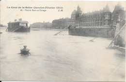 La Crue De La Seine (Janvier-Février 1910) - Vers Le Pont Au Change - Floods
