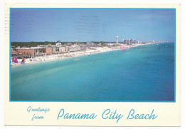 CPM 10.5 X 15 Etats Unis USA (38) Floride PANAMA CITY Beach   La Plage - Panamá City