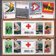 V9383 Variétés : BF N° F4621 Croix Rouge 2011 Nuances De Couleurs Différentes Sur Tous Les Timbres + Normal  ** - Nuovi