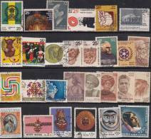 India Used Year Pack 1974, (Sample Image) - Années Complètes