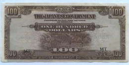 Japanese Occupation Of Malaya - 100 Dollars Of 1944. - Japan