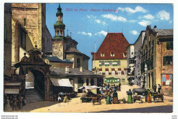 HALL  IN  TIROL:  OBERER  STADTPLATZ  -  KLEINFORMAT - Hall In Tirol