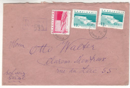 Bulgarie - Lettre Recom De 1964 - Oblit Sofia - Exp Vers Clarens Montreux - - Lettres & Documents