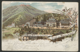 00061*AUSTRIA*GRUSS AUS MARIA SCHUTZ*HOTEL BELLE VUE*LITHO*1899 - Neunkirchen