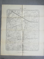 Topografische En Militaire Kaart - Stafkaart Moerkerke Damme Male Sijsele 1923 (revisions 1884 Et 1910) - Cartes Topographiques