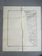 Topografische En Militaire Kaart - Stafkaart De Moeren - Les Moeres 1923 (revisions 1883 Et 1911) - Cartes Topographiques