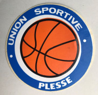 Autocollant Vintage Basketball - Club Union Sportive Plessé 44 - Apparel, Souvenirs & Other