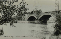 95 - MOURS - Pont Du Chemin De Fer Et L'Oise - Reproduction "La Vie Du Rail" - Mours