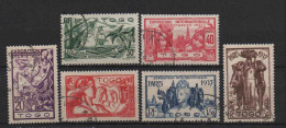 Togo   - 1937 - Exposition Internationale De Paris   - N° 165 à 170 - Oblit - Used - Gebraucht