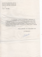 Vieux Papiers.Association Familiale Pour Formation Ménagère 1977 - Manuscrits