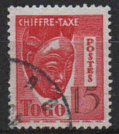 Togo   - 1942 - Tb Taxe Sans RF - N° 34  - Oblit - Used - Gebraucht