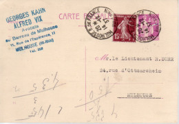 FRANCE / ENTIER POSTAUX / CARTE POSTALE N° 281-CP2 - Cartes Postales Types Et TSC (avant 1995)