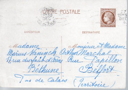 FRANCE / ENTIER POSTAUX / CARTE POSTALE N° 681-CP2 - Postales Tipos Y (antes De 1995)