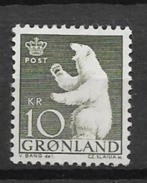 1963 MNH Greenland, Postfris** - Neufs