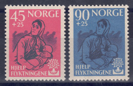 Norwegen 1960 - Weltflüchtlingsjahr, Nr. 442 - 443, Postfrisch ** / MNH - Ongebruikt