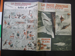 1935 Le Petit Journal Illustre Le Requin Blanc Les Voleurs D'etoffes - Vaillant