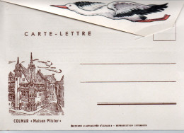 FRANCE / CARTE LETTRE PUBLICITAIRE DE COLMAR AVEC LA MAISON PFISTER - Other & Unclassified