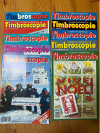 Timbroscopie Année 1989 Sauf Janvier N° 55 à 64 - French (from 1941)